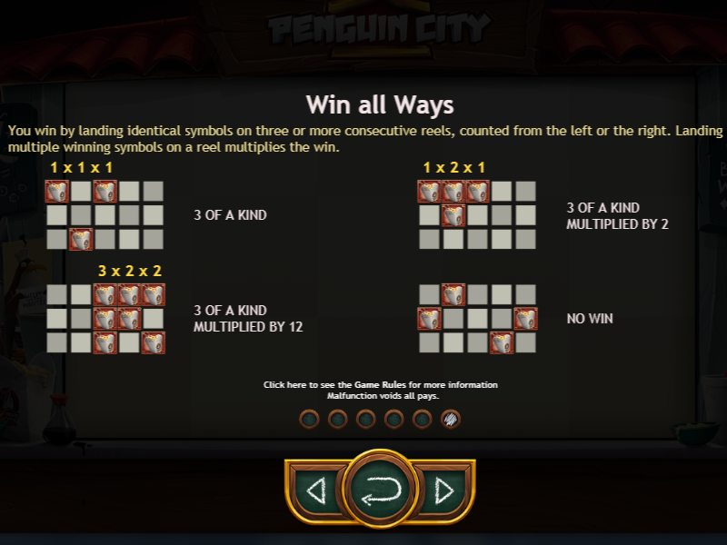 Выплаты Penguin City